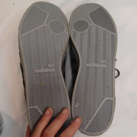 Adidas Trefoil Suede Sneakers Mens Grey Seeley Skateboarding 12 - Picture 8 of 8